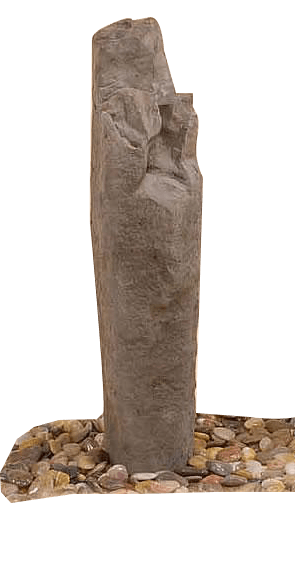 Sedona Rock-Large Outdoor Cast Stone Garden Fountain (Plumbed Rock Only) Fountain Tuscan